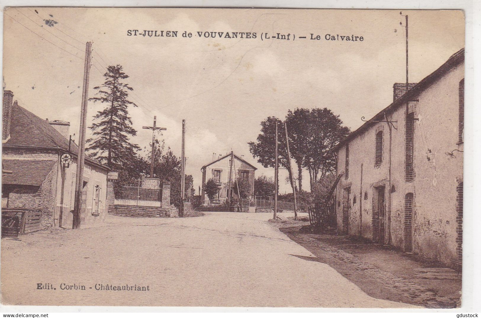 Loire-Atlantique - St-Julien-de-Vouvantes - Le Calvaire - Saint Julien De Vouvantes