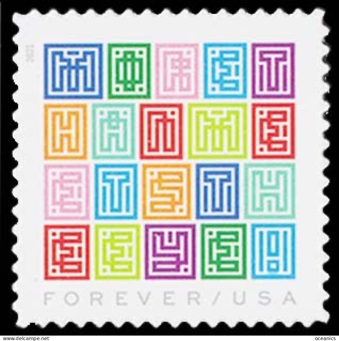 Etats-Unis / United States (Scott No.5614 - Mystery Message) [**] P3 - Unused Stamps