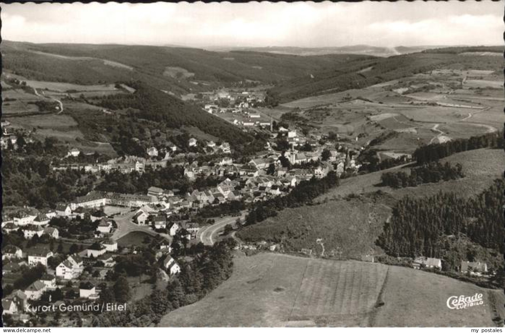 41310665 Gemuend Eifel Fliegeraufnahme Gemuend - Schleiden