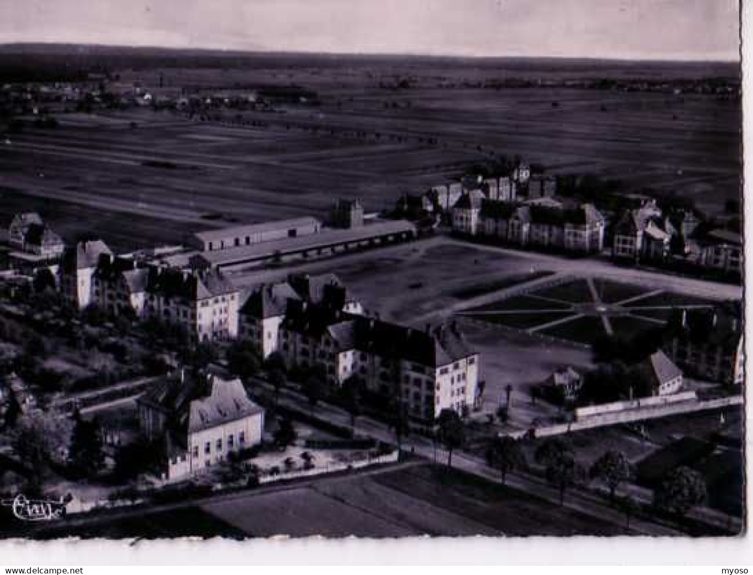 68 NEUF BRISACH Vue Aerienne Sur Le Quartier Est De La Ville - Neuf Brisach