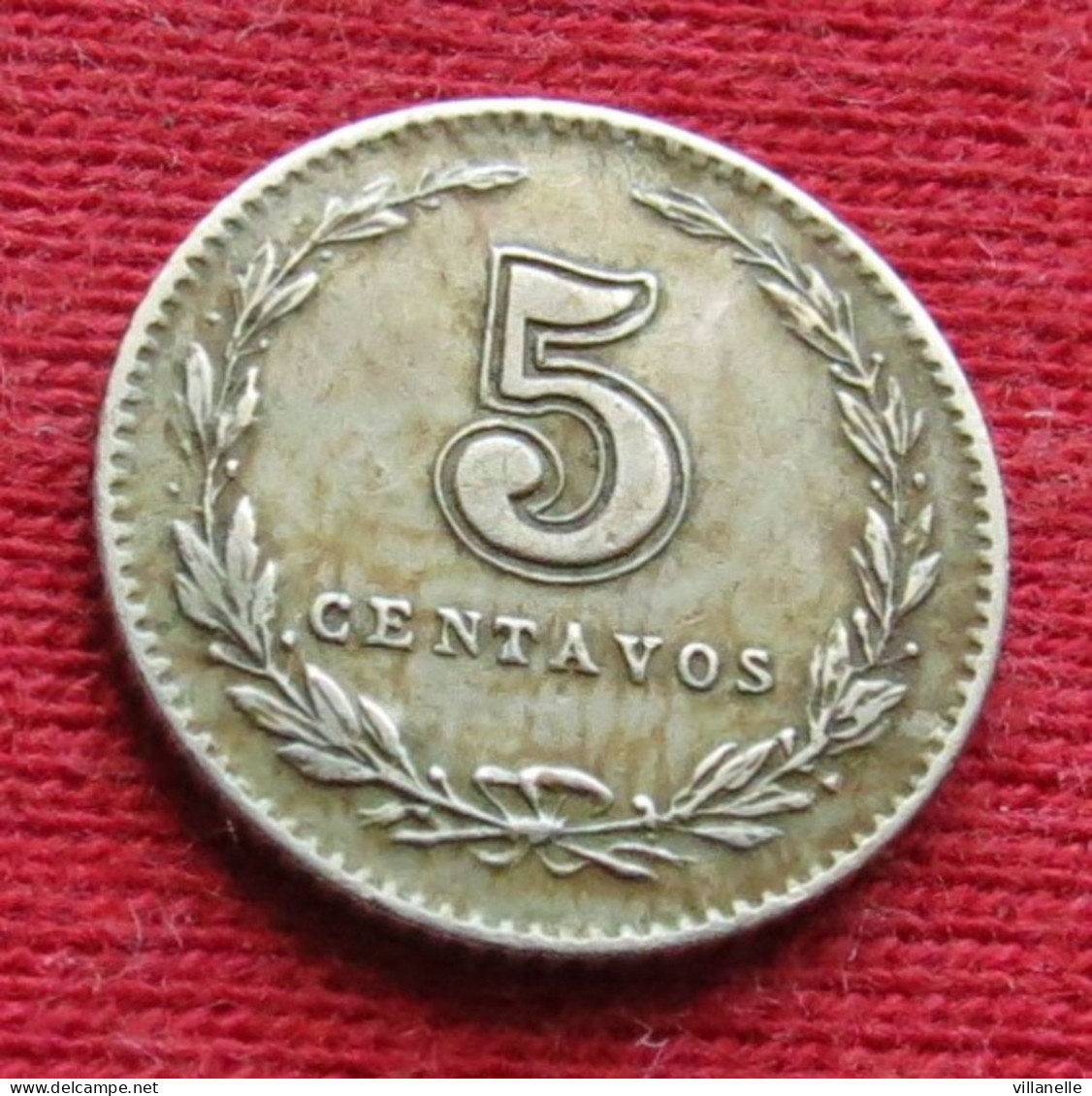 Argentina 5 Centavos 1905 KM# 34 *VT Argentine - Argentina