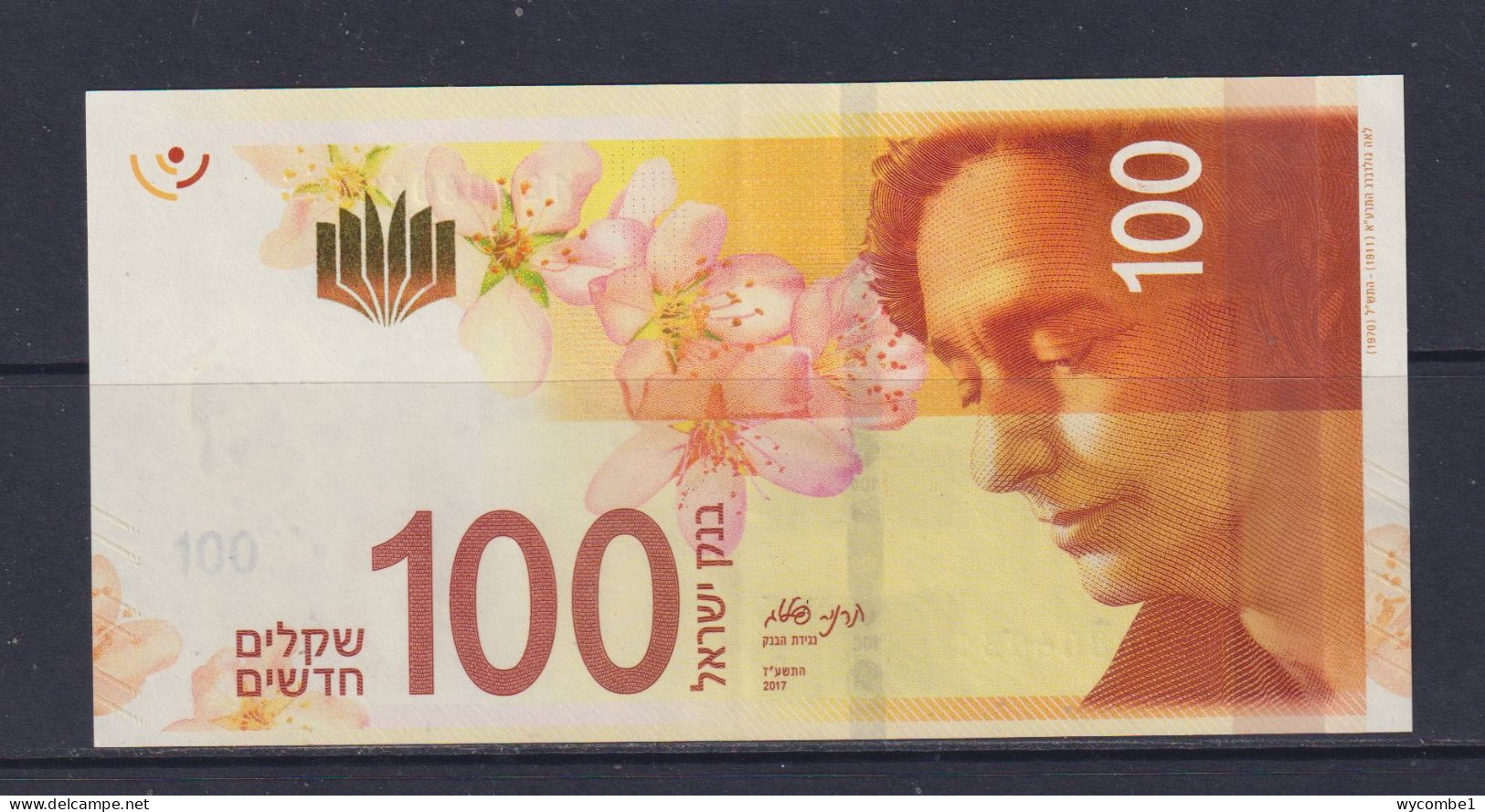 ISRAEL - 2017 100 New Shekels XF Banknote - Israël