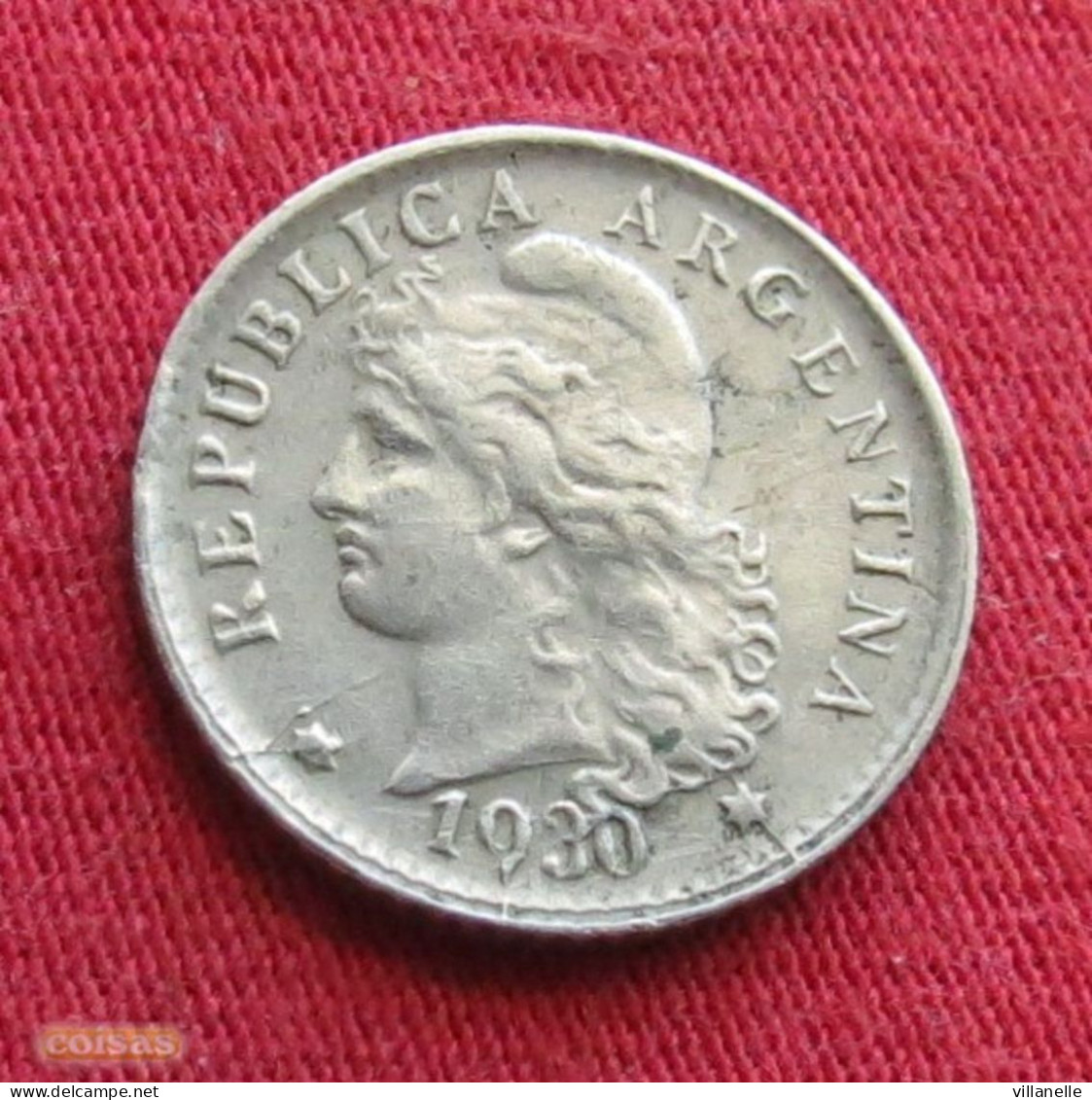 Argentina 5 Centavos 1930 KM# 34 *VT Argentine - Argentinië