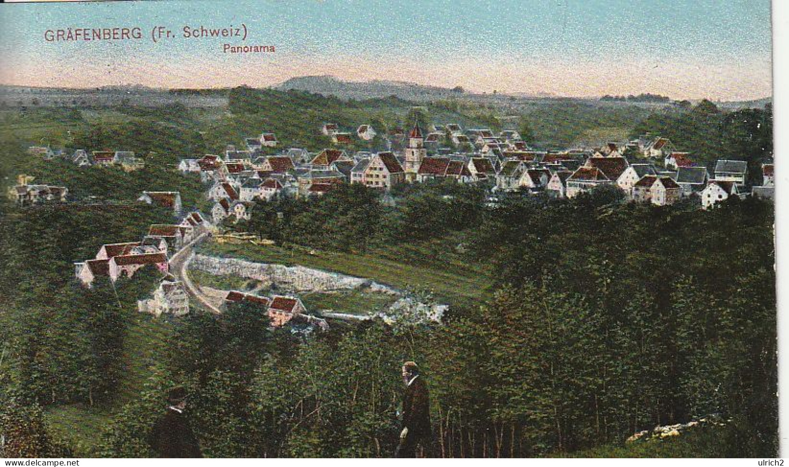AK Gräfenberg - Panorama - 1916 (67124) - Forchheim