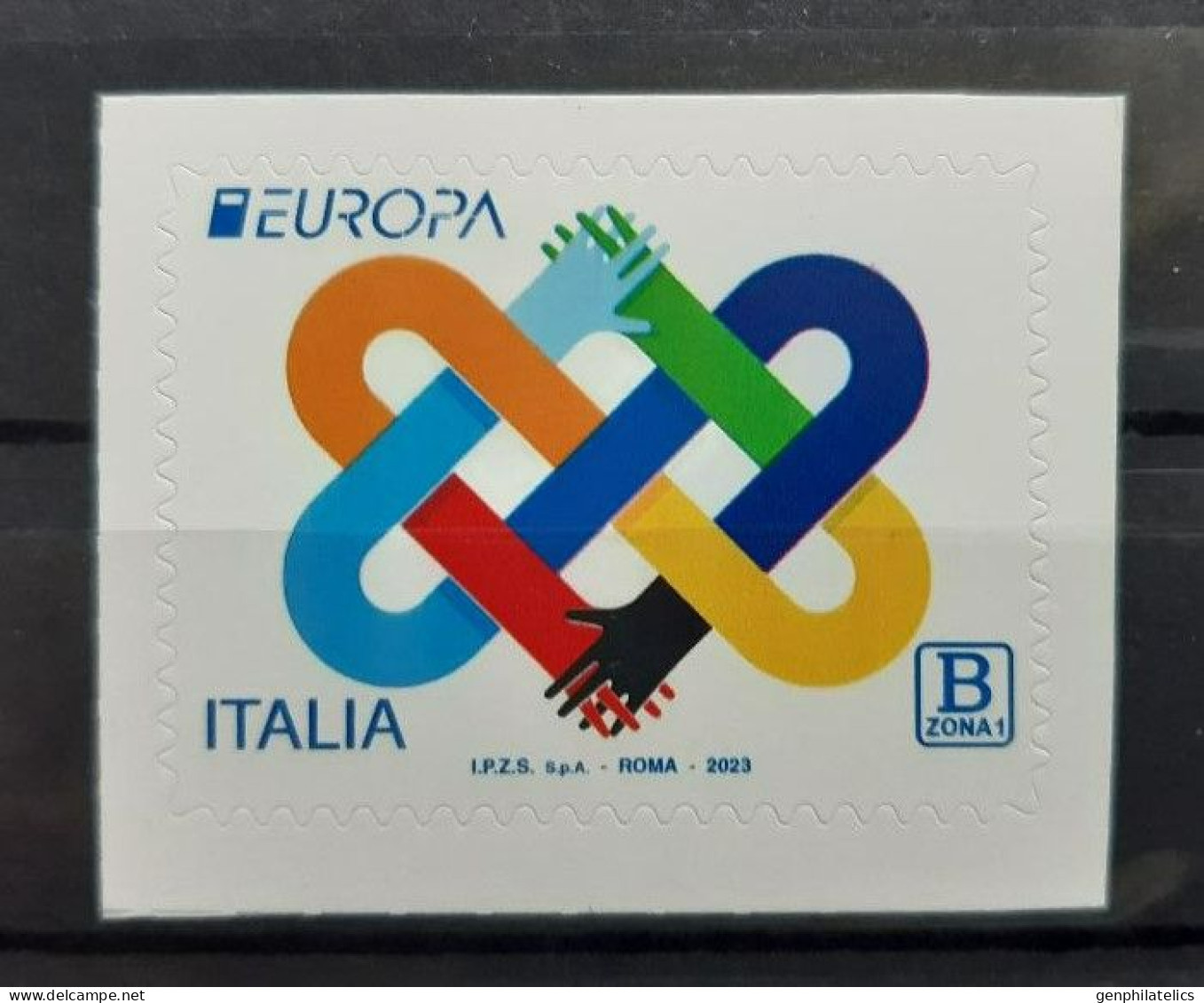 ITALY 2023 Europa CEPT. The Peace - Fine Stamp (self-adhesive) MNH - 2021-...: Marcophilia