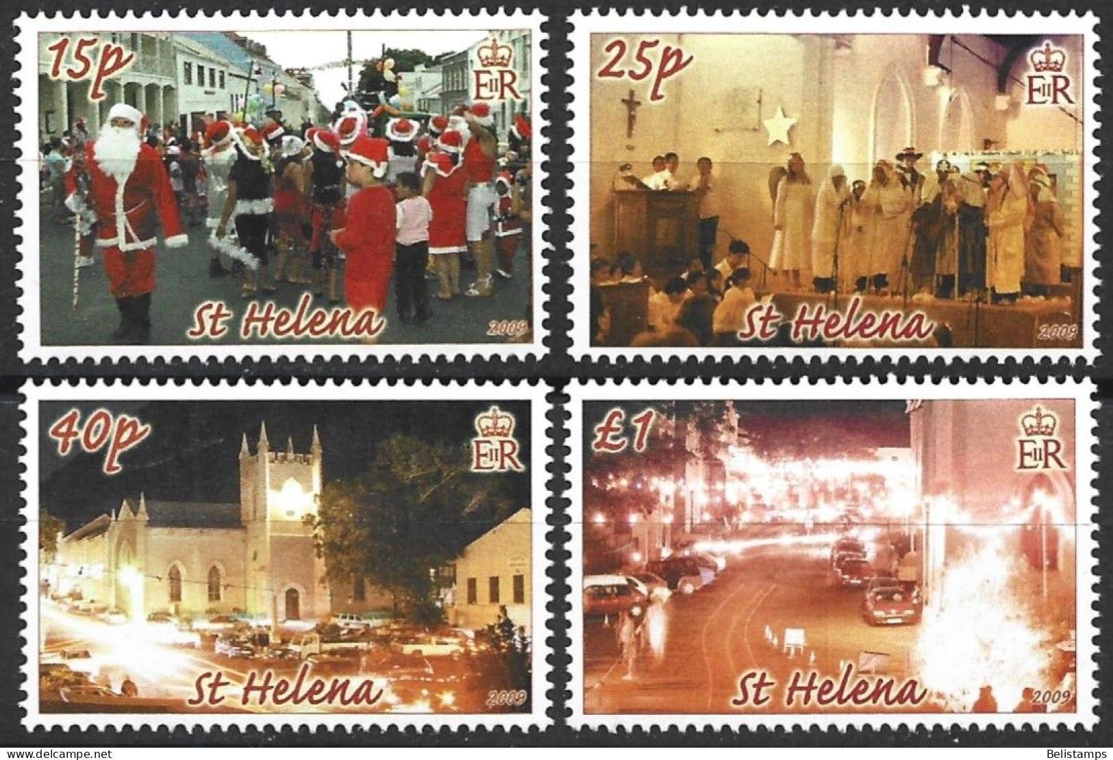 St. Helena 2009. Scott #990-3 (MNH) Christmas  *Complete Set* - Saint Helena Island