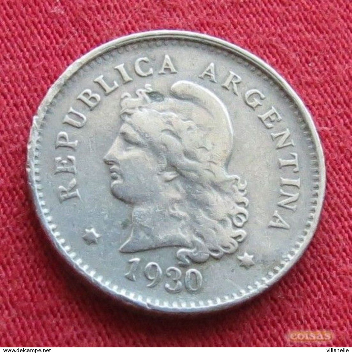 Argentina 10 Centavos 1930 KM# 35 *VT Argentine Argentinie - Argentine