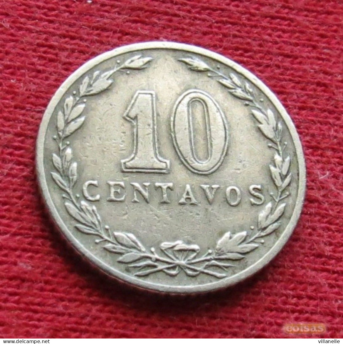 Argentina 10 Centavos 1915 KM# 35 *VT Argentine Argentinie - Argentina