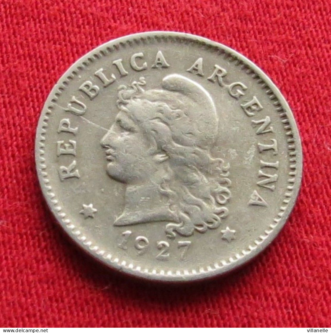 Argentina 10 Centavos 1927 KM# 35 *VT Argentine - Argentinië