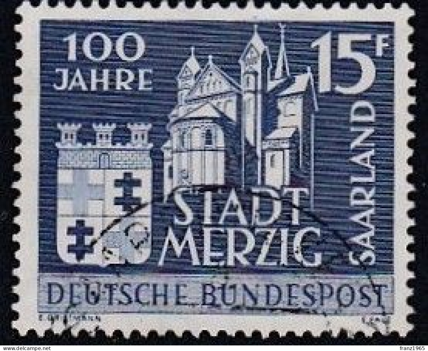 Centenary Of Merzig - 1957 - Gebraucht