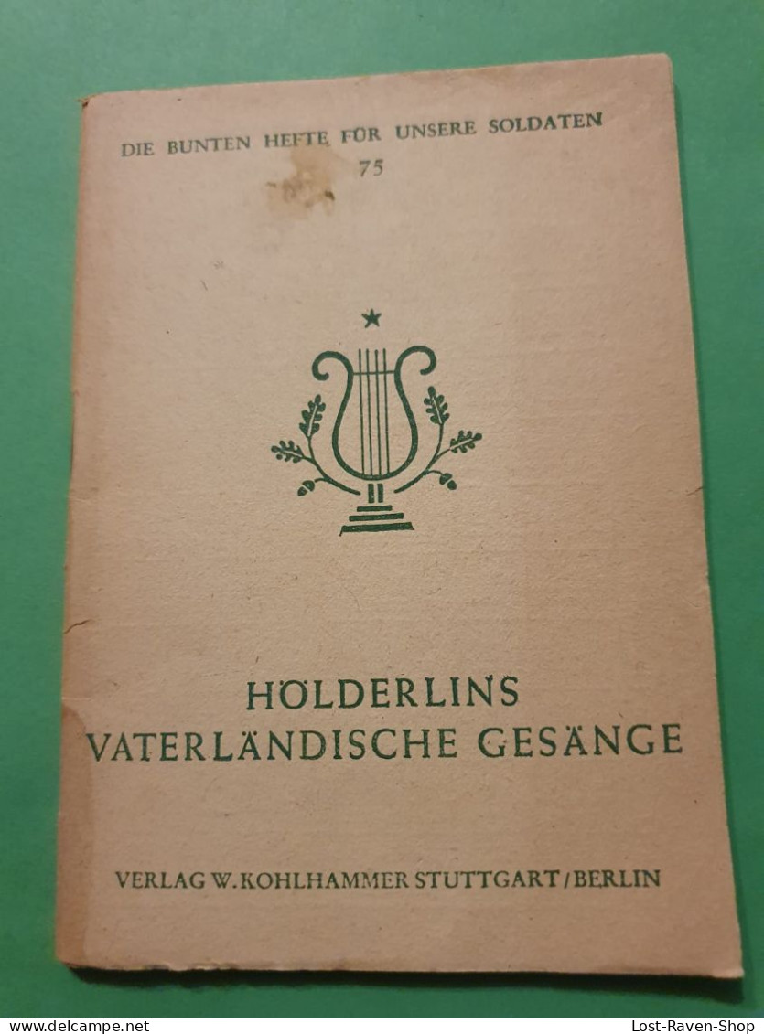 Hölderlins Vaterländische Gesänge - 1944 - Politie En Leger