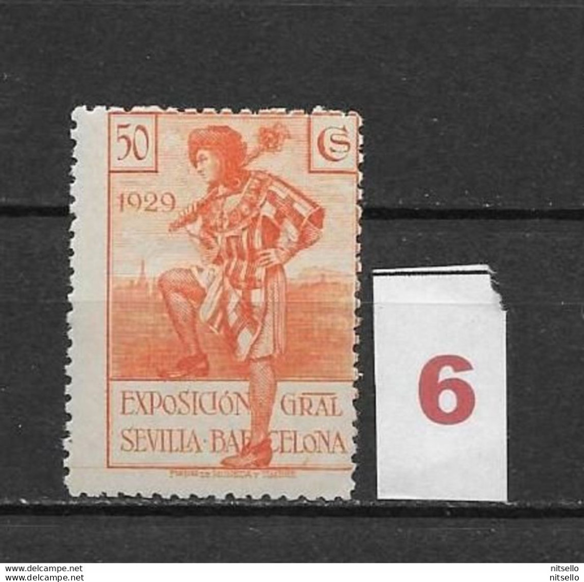 LOTE 2238 G /// (C020) ESPAÑA 1929  EDIFIL Nº: 443 **MNH CATAG/COTE: 9€  ¡¡¡ OFERTA - LIQUIDATION - JE LIQUIDE !!! - Nuevos