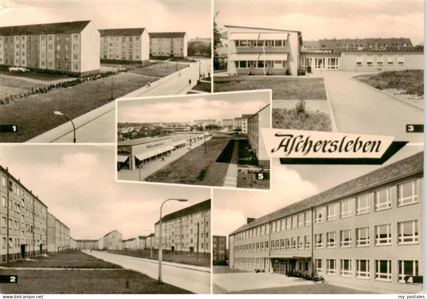 73913379 Aschersleben Kosmonautenviertel Kinderkrippe Nord Oberschule - Aschersleben