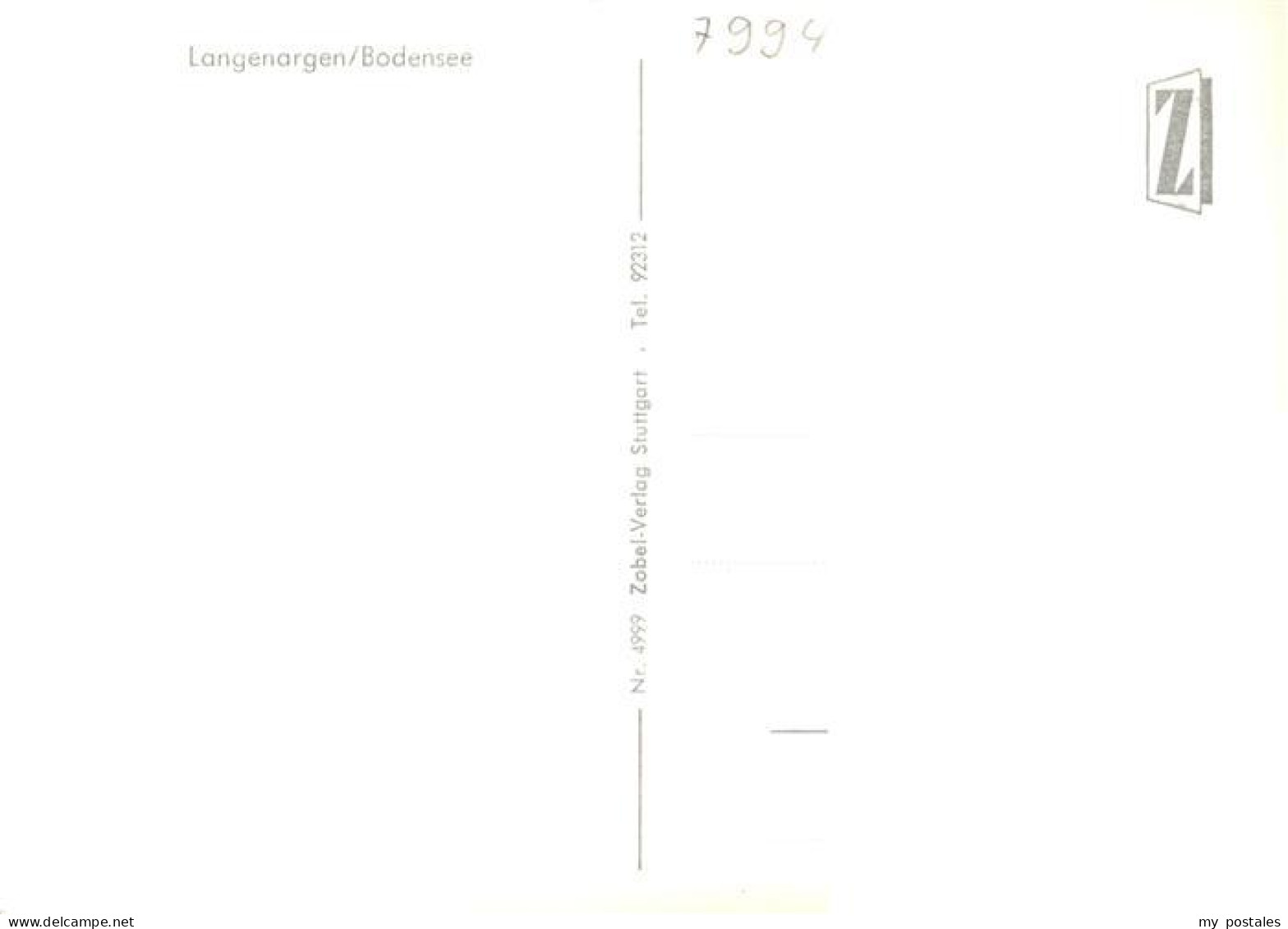 73873274 Langenargen Bodensee Fliegeraufnahme Langenargen Bodensee - Langenargen