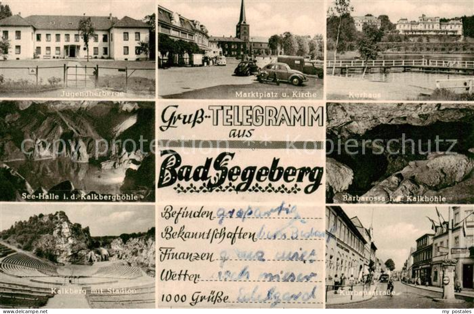 73839044 Bad Segeberg Jugendherberge Marktplatz Kirche Kurhaus See Halle Kalkber - Bad Segeberg