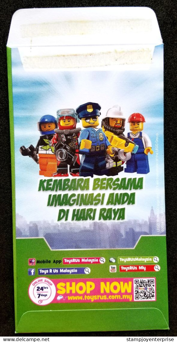 Malaysia Toysrus LEGO Legoland Toy Cartoon Hari Raya Angpao (money Packet) - Nouvel An