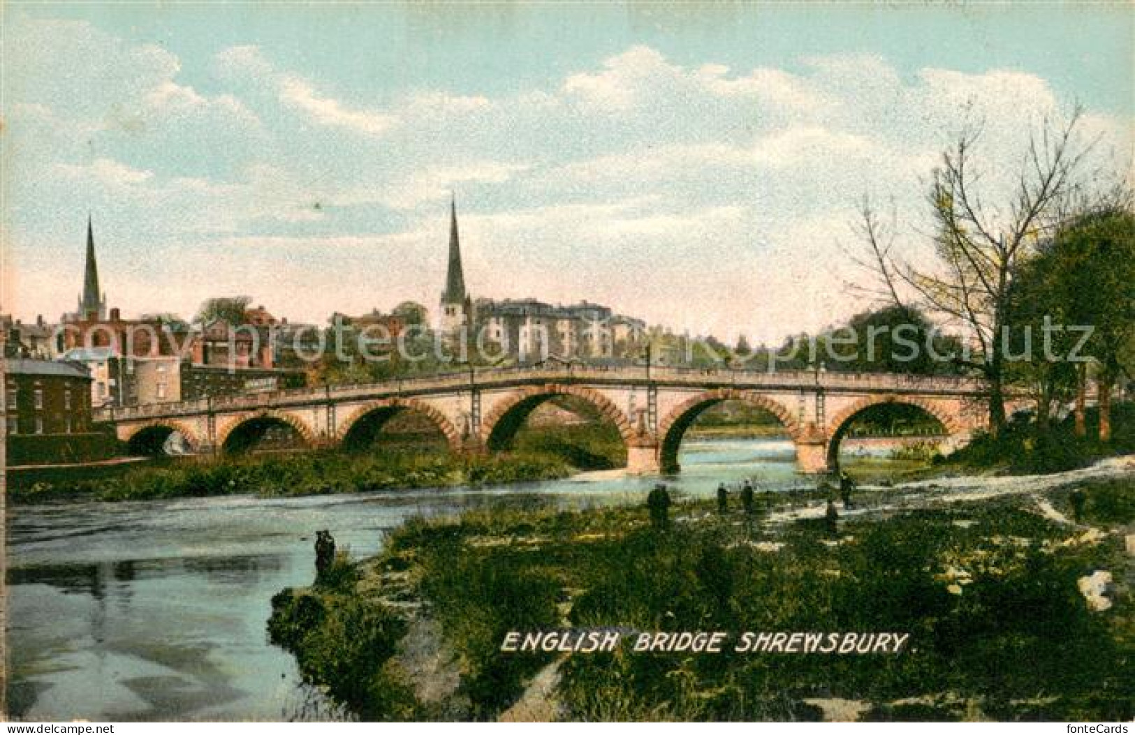 73782881 Shrewsbury  UK English Bridge  - Shropshire