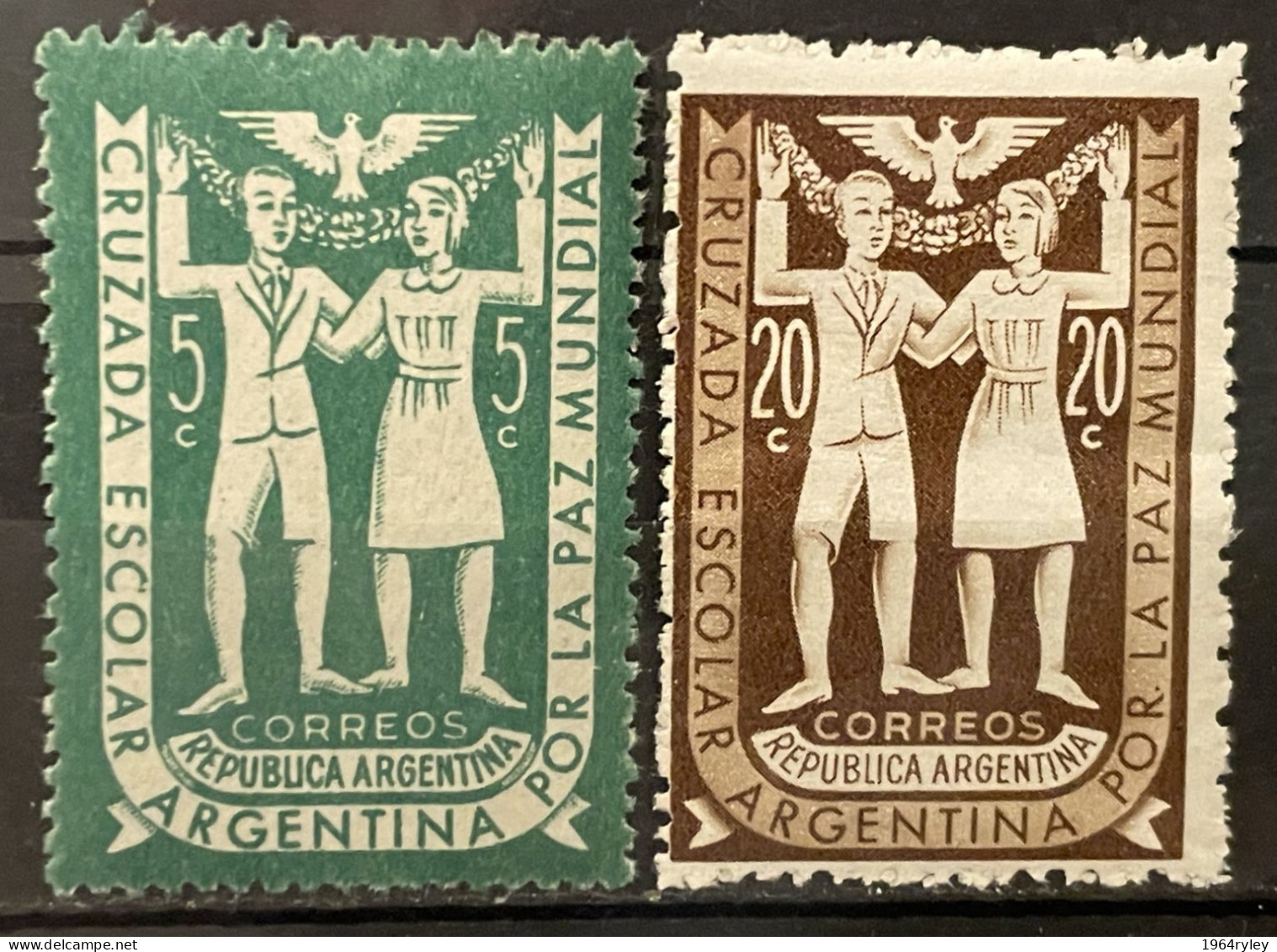 ARGENTINA - MNH** - 1947 - #  492/493 - Neufs