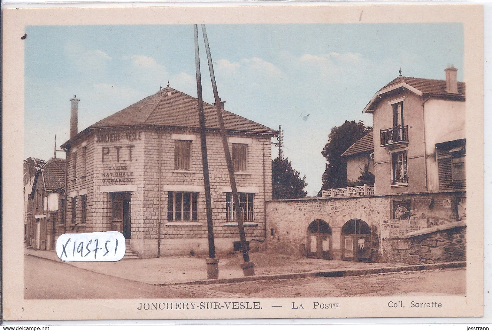 JONCHERY-SUR-VESLE- LA POSTE - Jonchery-sur-Vesle