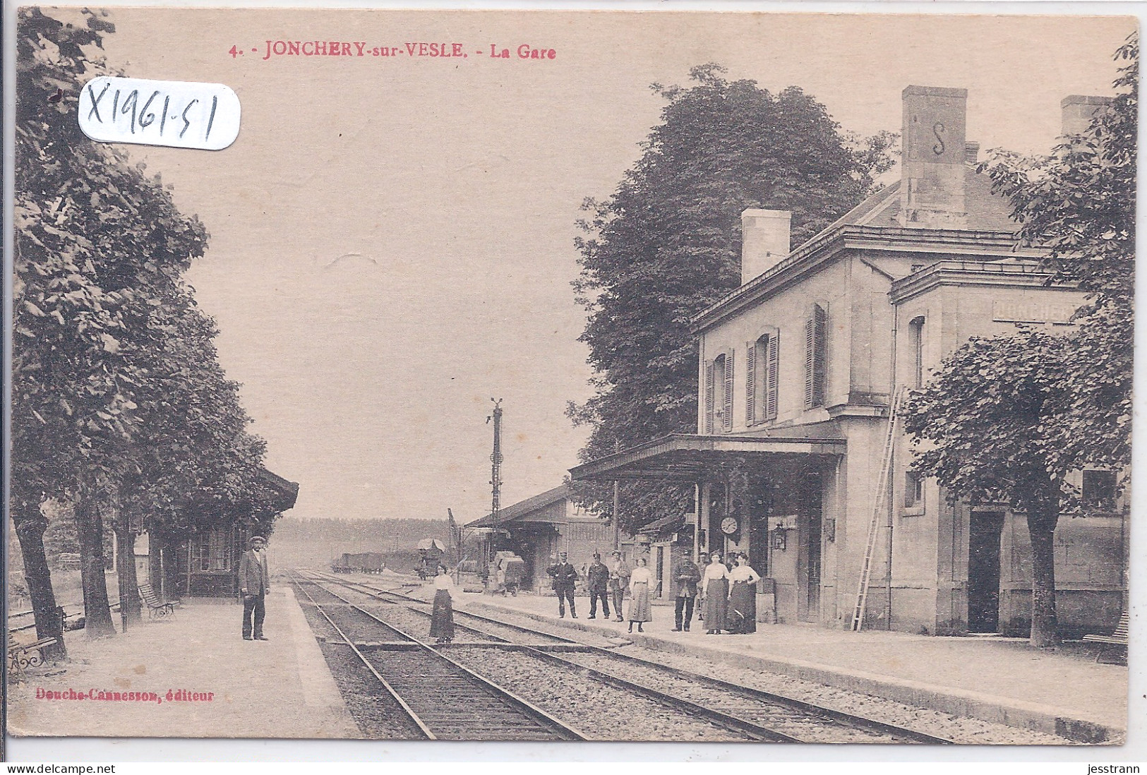 JONCHERY-SUR-VESLE- LA GARE - Jonchery-sur-Vesle