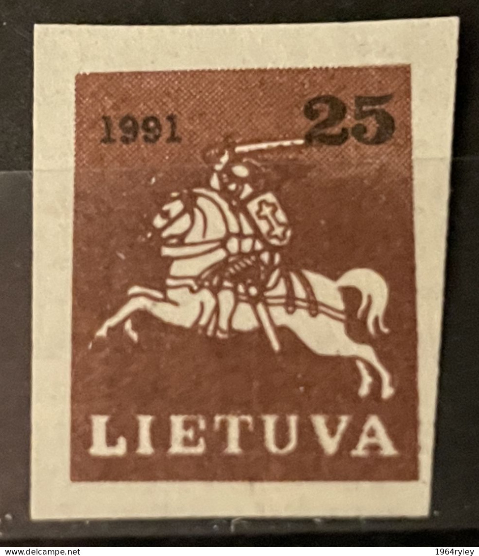 LITHUANIA - MNH** - 1991 - #  412A - Lituanie