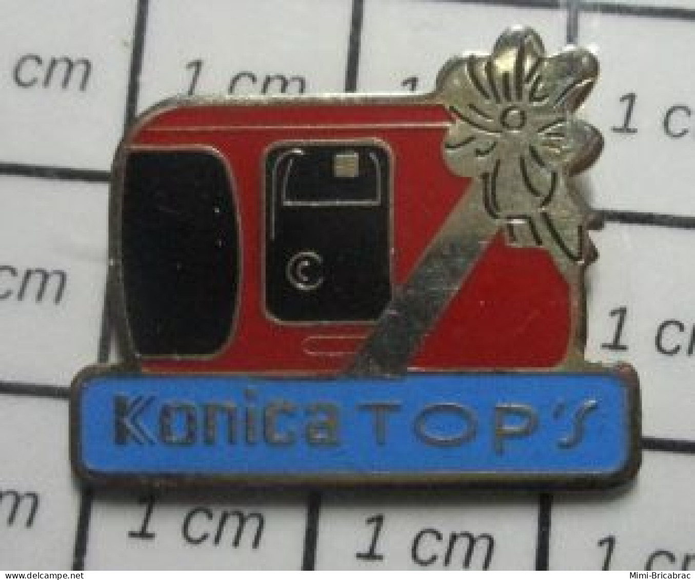 615A Pin's Pins / Beau Et Rare / PHOTOGRAPHIE / APPAREIL PHOTO KONICA TOP'S - Fotografie