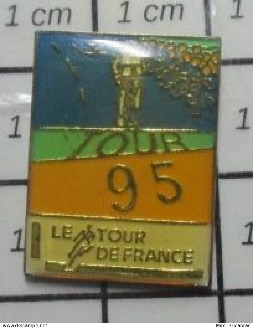 615A Pin's Pins / Beau Et Rare / SPORTS / CYCLISME TOUR DE FRANCE 95 Par AB ARTHUS BERTRAND ? - Cyclisme