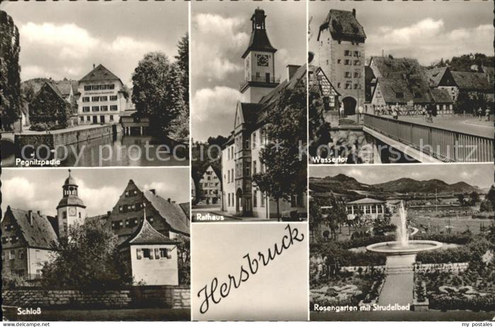 71874541 Hersbruck Pegnitz Wassertor Schloss Rosengarten Hersbruck - Hersbruck