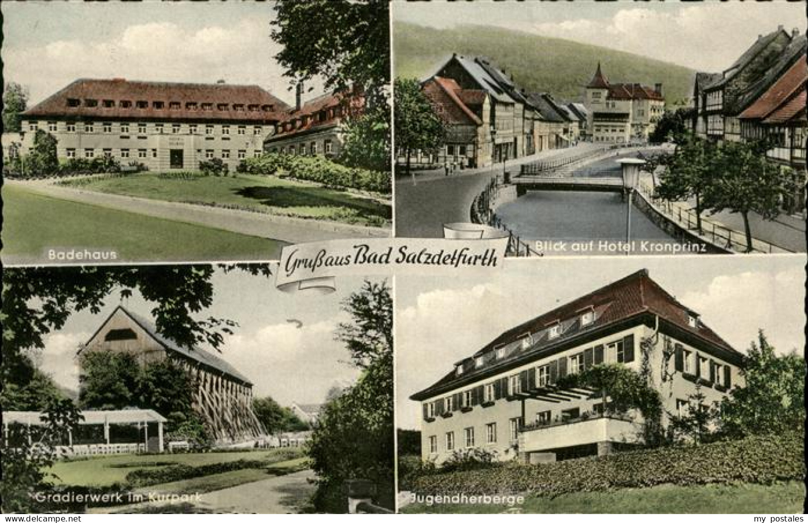 41306795 Bad Salzdetfurth Badehaus Hotel Kronprinz Gradierwerk Jugendherberge Ba - Bad Salzdetfurth