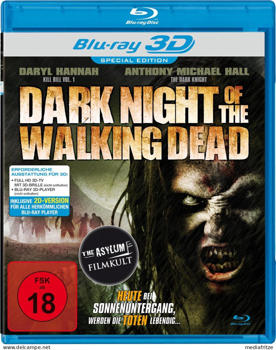 Dark Night Of The Walking Dead [3D Blu-ray] - Autres Formats