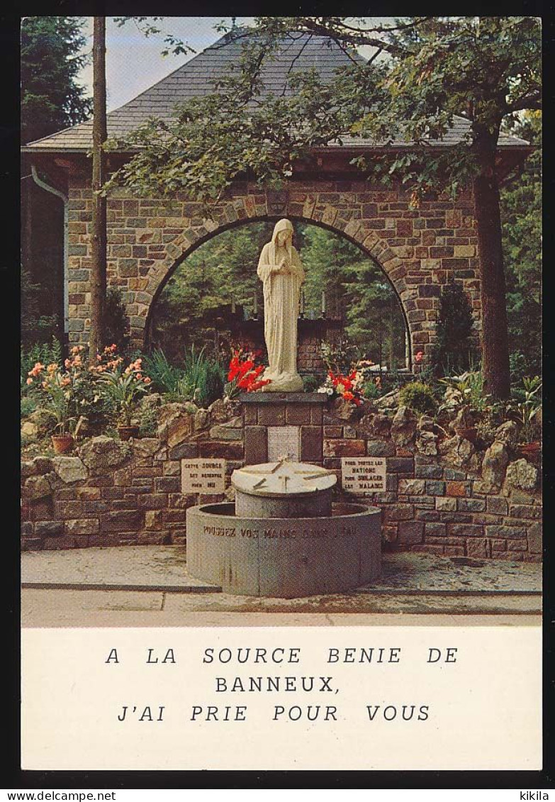 CPSM / CPM 10.5x15 Belgique (131) BANNEUX La Source Bénie Statue De La Vierge - Sprimont