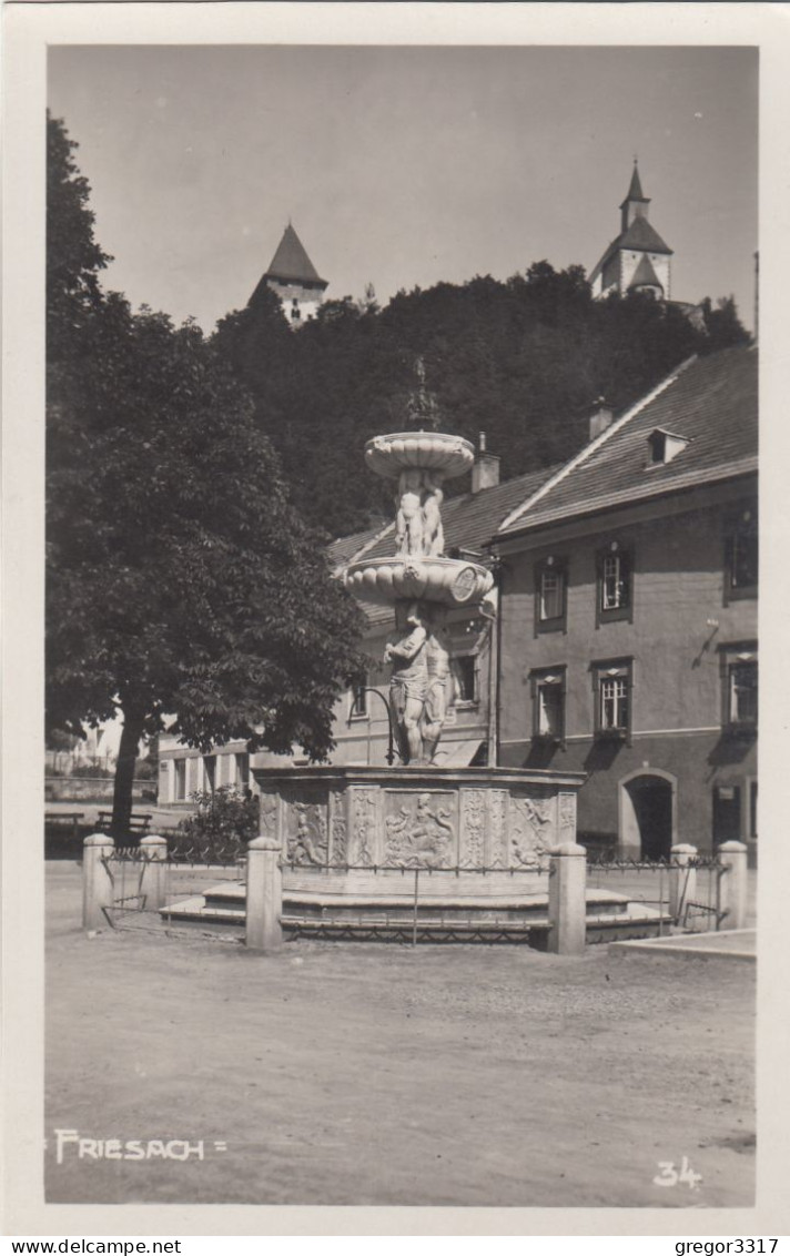 E3240) FRIESACH In Kärnten - PLATZ Mit BRUNNEN Usw. ALT !!! - Friesach