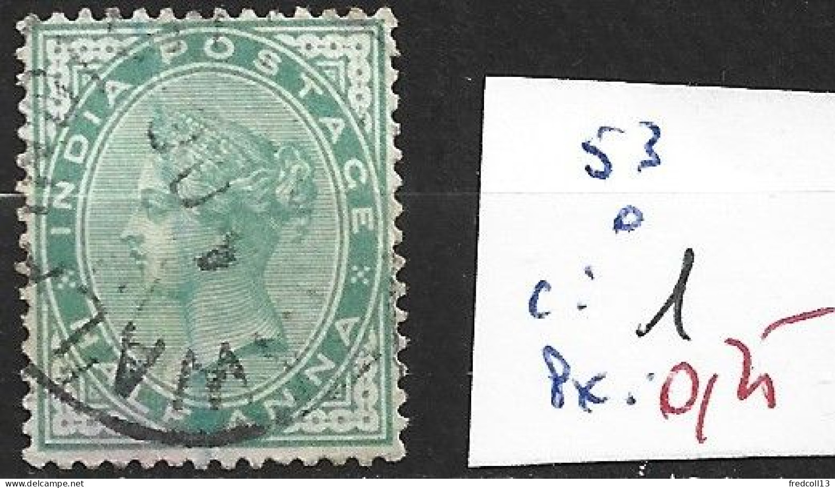 INDE ANGLAISE 53 Oblitéré Côte 1 € - 1882-1901 Impero