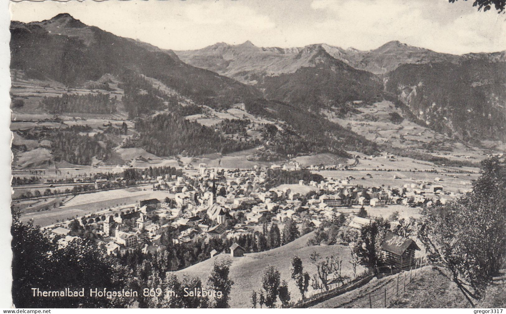 E3250) HOFGASTEIN - Salzburg - FOTO AK - Blick über Häuser Auf Kirche ALT !! - Bad Hofgastein