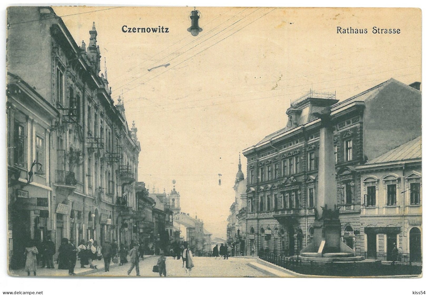 UK 11 - 20069 CZERNOWITZ, Bukowina, Market, Ukraine - Old Postcard - Used - 1912 - Ukraine