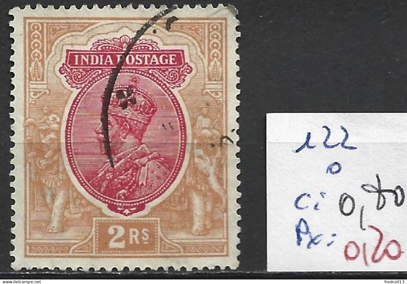 INDE ANGLAISE 122 Oblitéré Côte 0.80 € - 1911-35 Roi Georges V