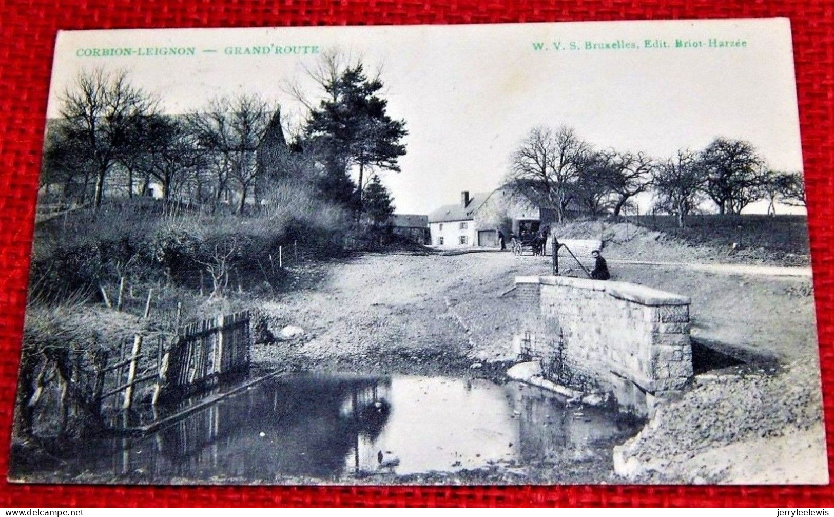 CORBION - LEIGNON -   Grand'route   -  1912 - Ciney