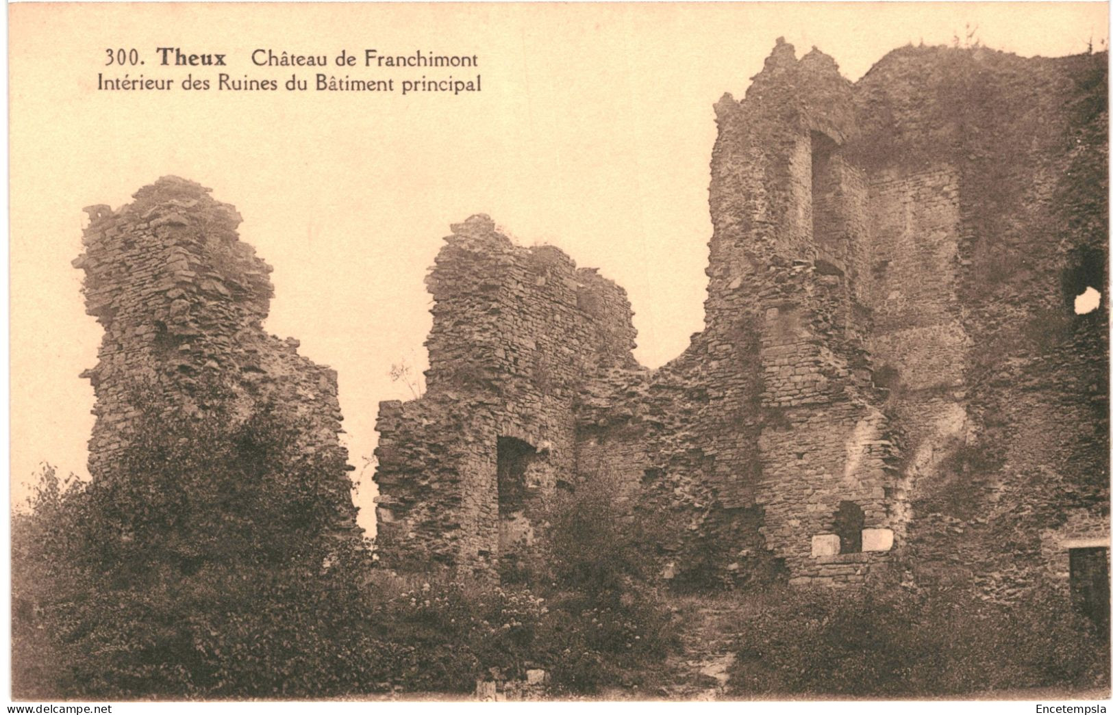 CPA Carte Postale Belgique Theux  Les Ruines Du Château De Franchimont   VM76601 - Theux