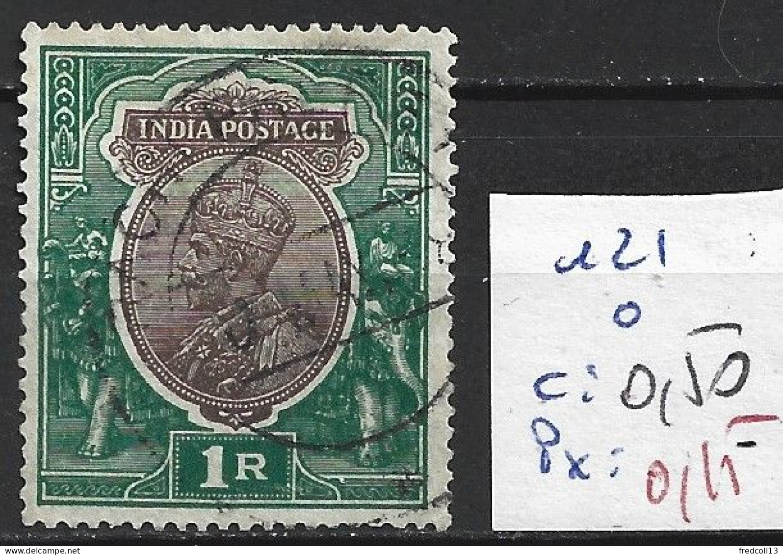 INDE ANGLAISE 121 Oblitéré Côte 0.50 € - 1911-35  George V