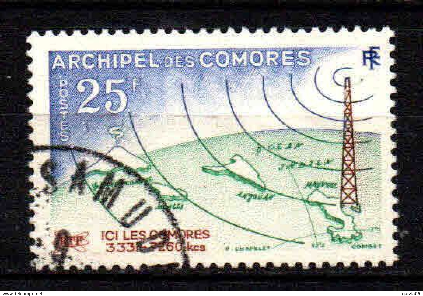 Archipel Des Comores  - 1960  - Radiodiffusion-  N° 18   - Oblit - Used - Used Stamps