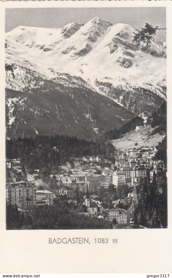 E3255) BAD GASTEIN - 1083m - Alte FOTO AK - Bad Gastein