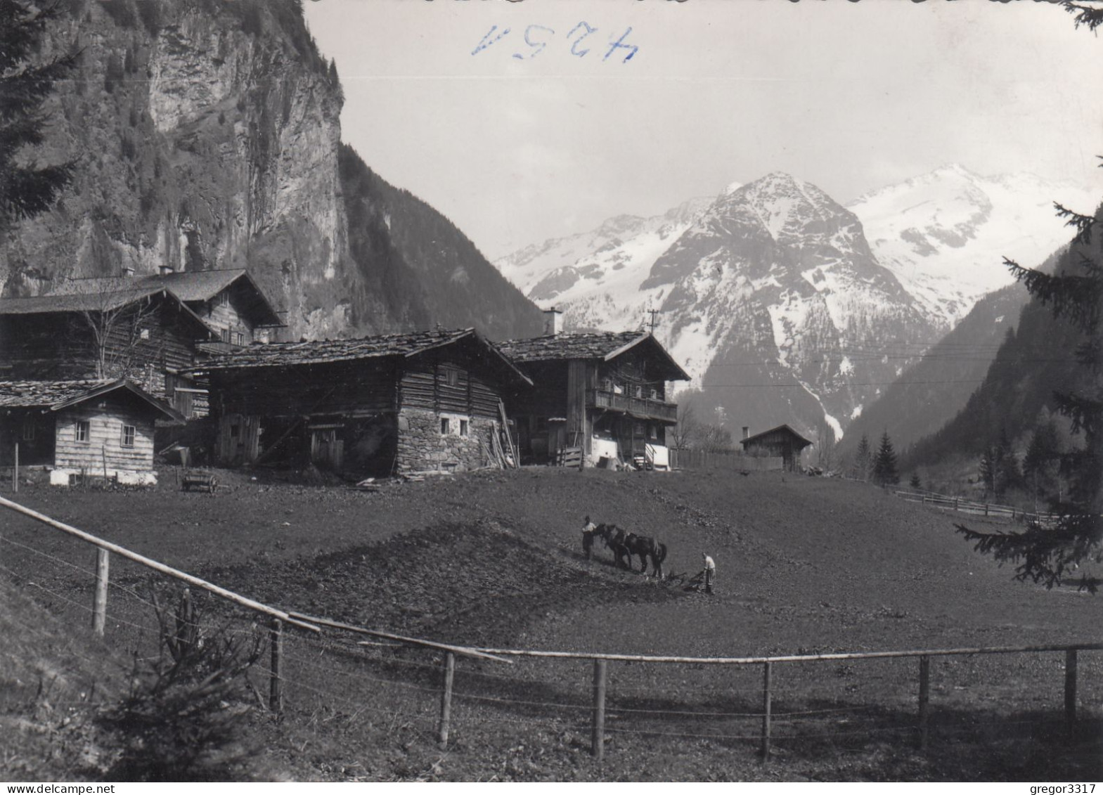 E3257) BADGASTEIN - Kötschachtal - Alte Häuser U. Bauer - Landwirtschaft Arbeit - ALT! - Bad Gastein