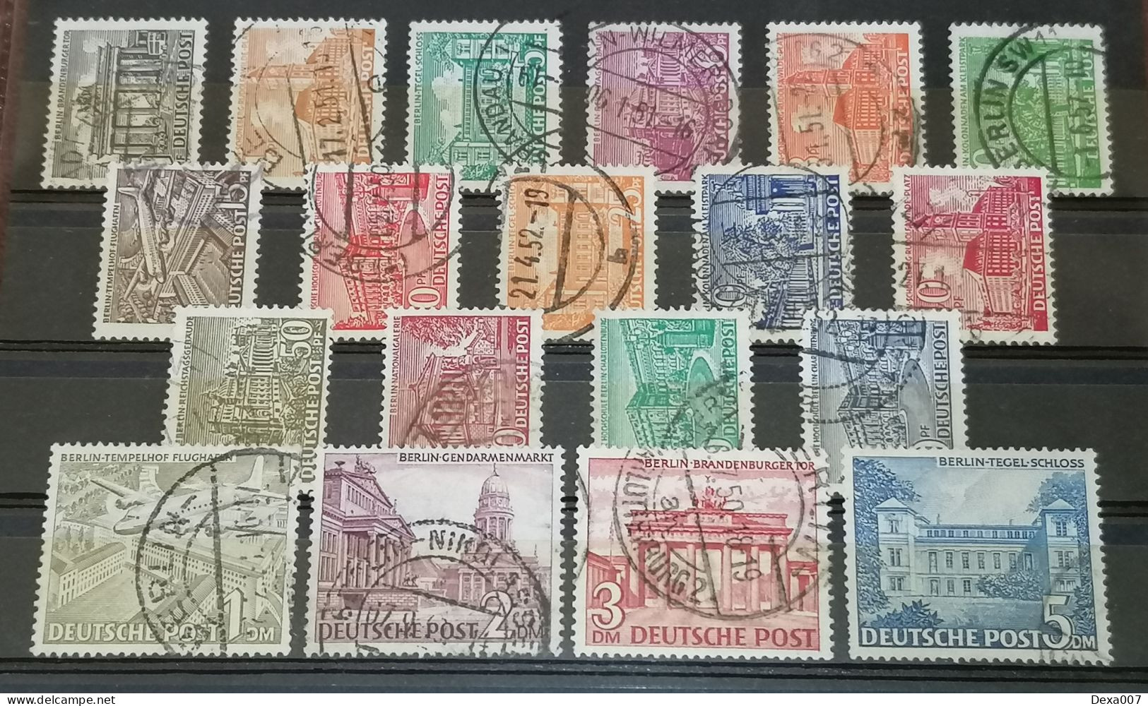 Berlin 1949 German Buildings Complete Sets - Collections (sans Albums)