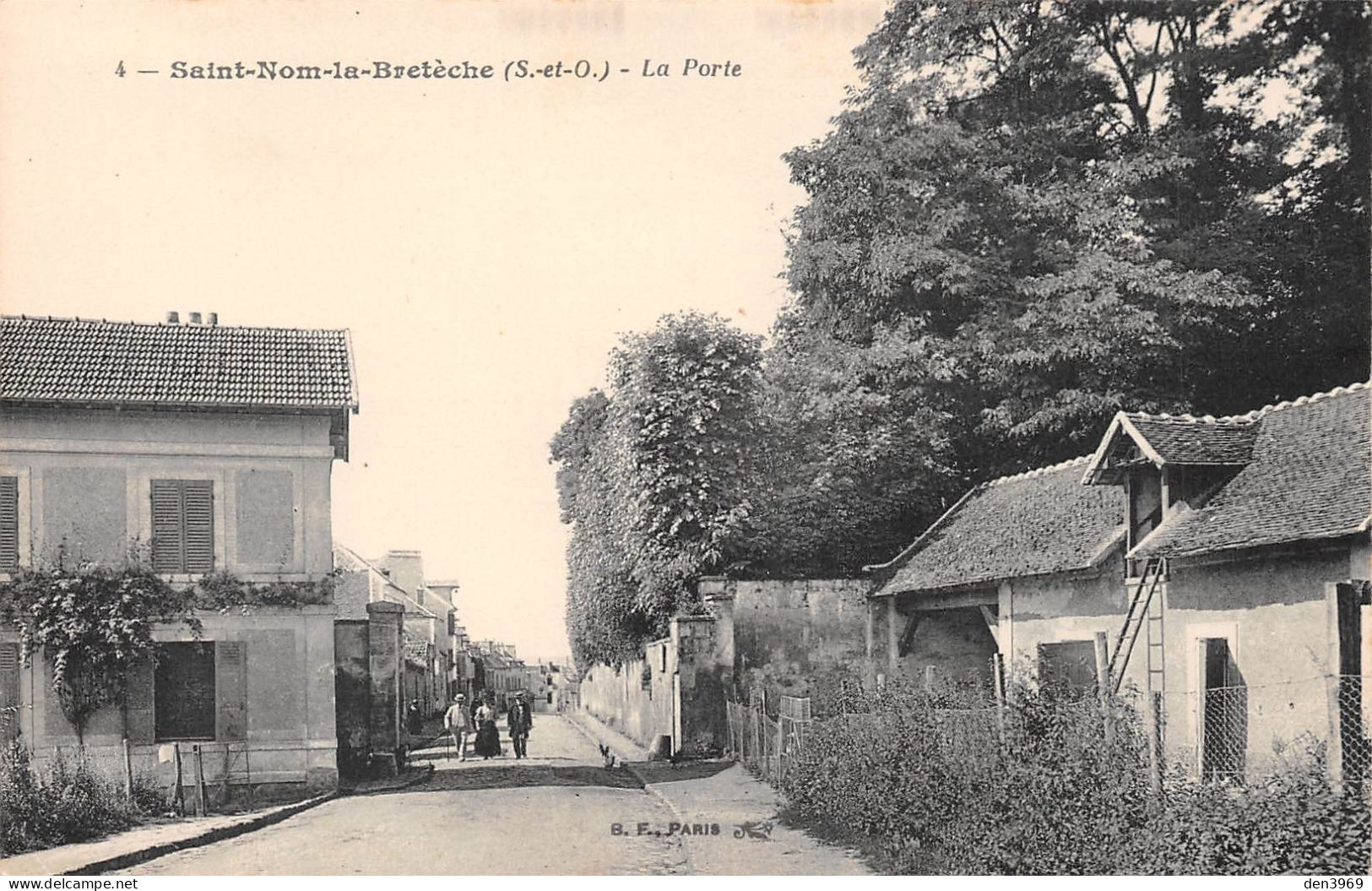 SAINT-NOM-la-BRETECHE (Yvelines) - La Porte - St. Nom La Breteche