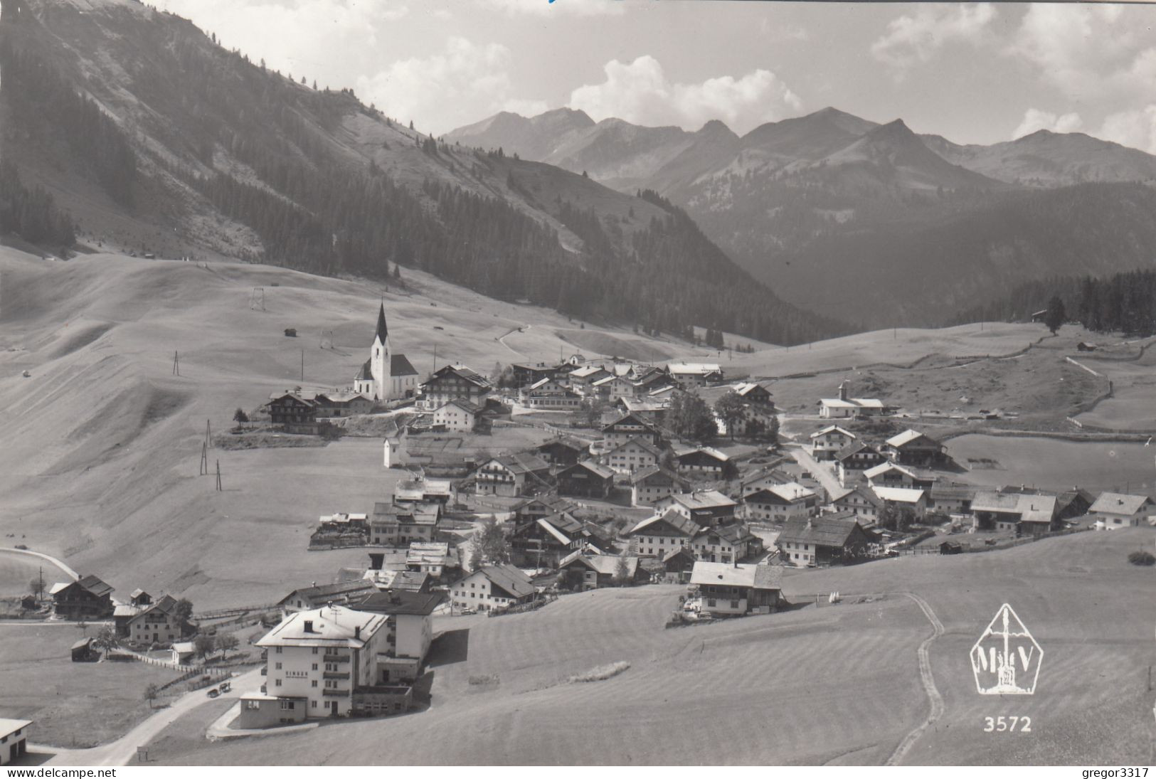 E3269) 2 Sehr Schöne S/W FOTO AK - BERWANG - Tirol -  Außerfern - Berwang