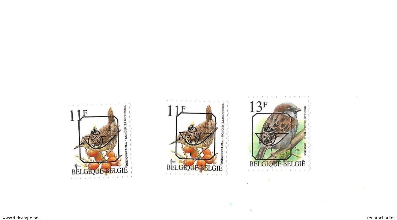 Buzin,MNH,Neuf Sans Charnière - Typos 1986-96 (Oiseaux)