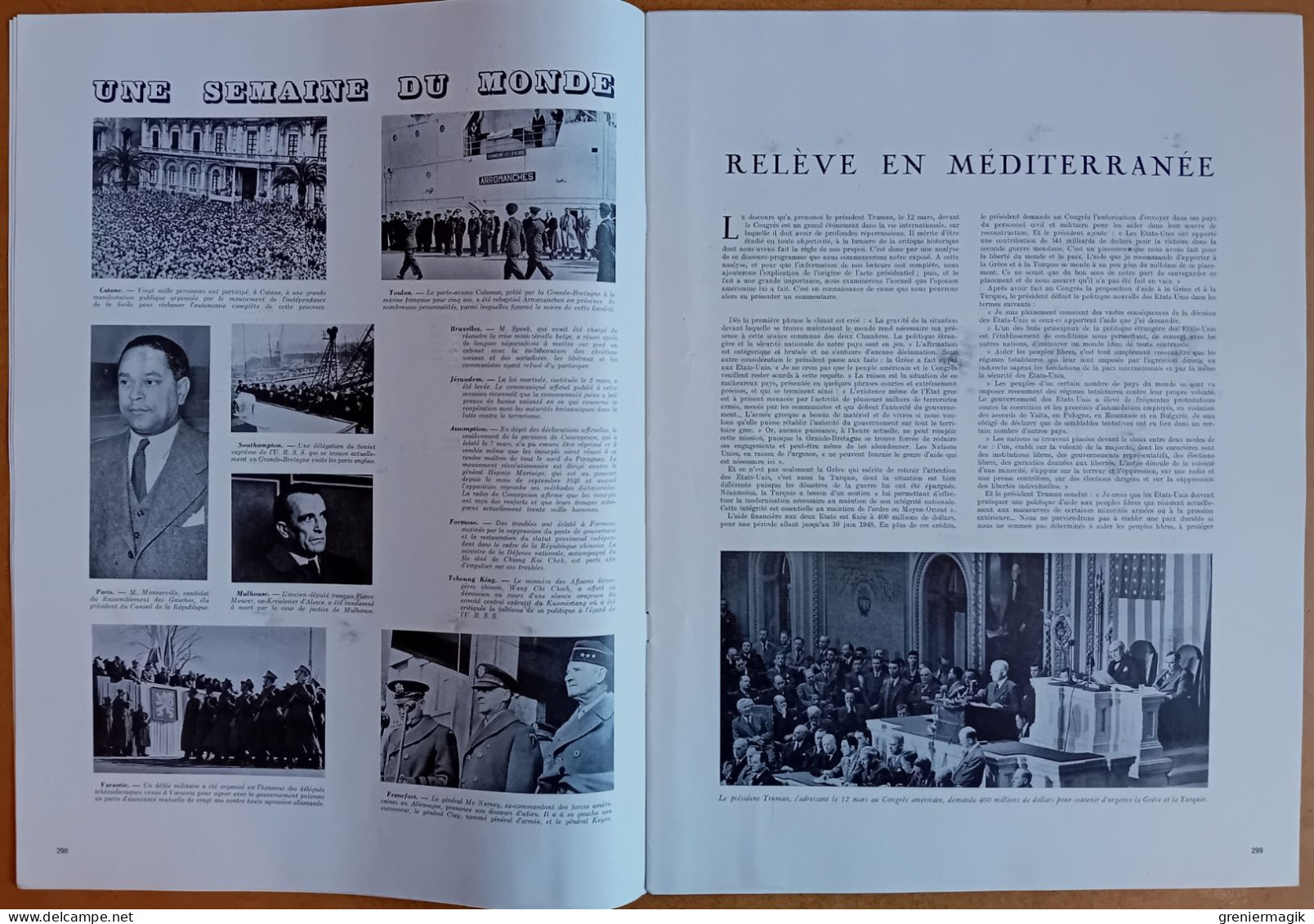 France Illustration N°78 29/03/1947 Indochine Saïgon/Exposition Collection De Sa Majesté Londres/Autriche/Auriol à Revel - Algemene Informatie