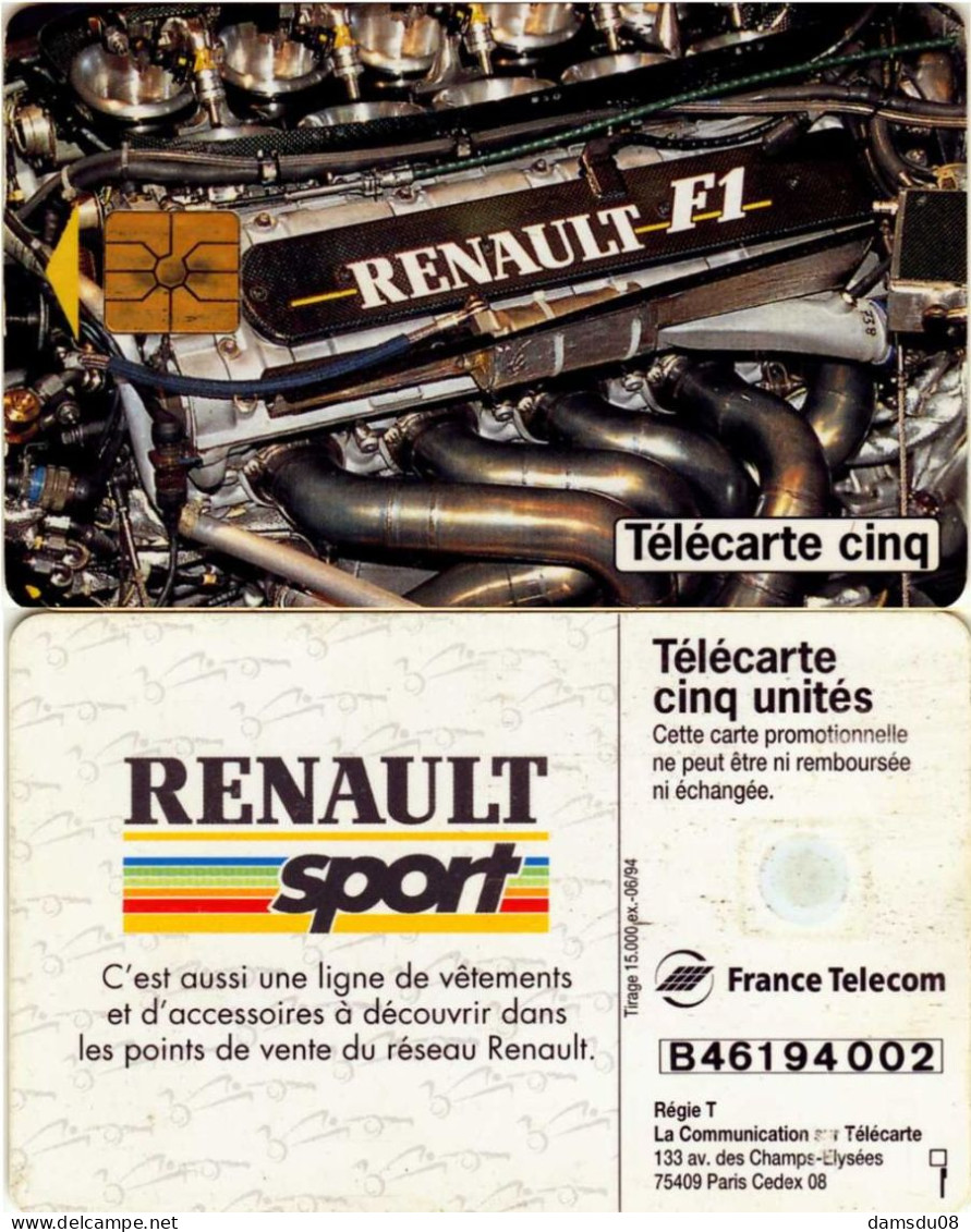 Gn35 5U Renault F1 Moteur Vide - 5 Unità