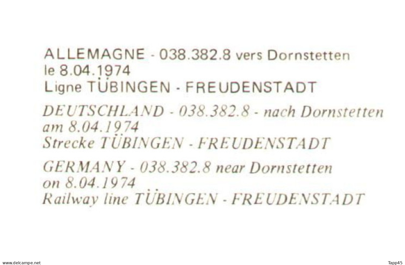 Carte Postale >3 Catégories > Trains Vapeur 8 H 44 >Trains Mécanique 8 H 45 >Trains Électrique 8 H 46 > Réf: T V 20 /22 - Kunstbauten