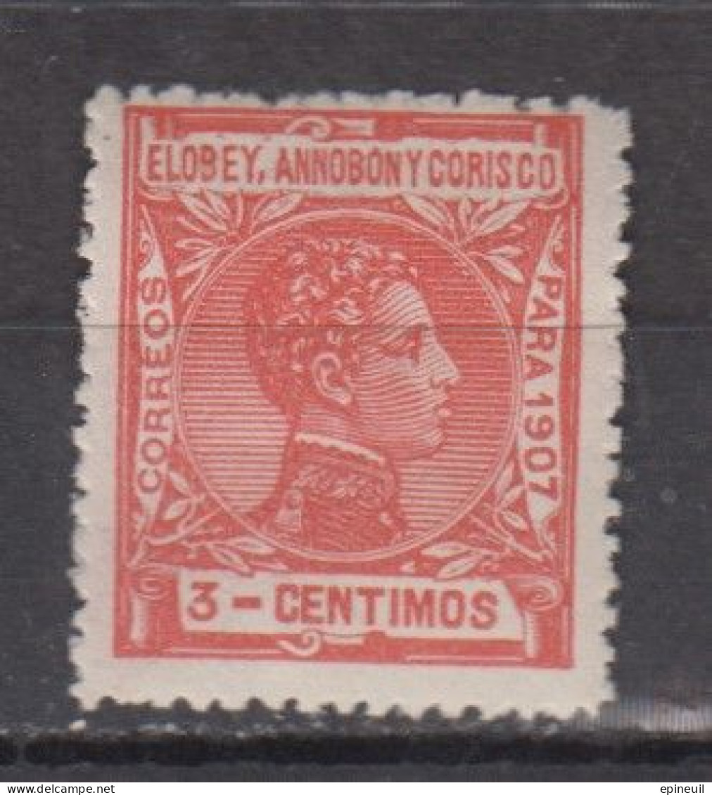 ELOBEY ANNOBON * 1907 AVEC CHARNIERES YT N° 41 - Elobey, Annobon & Corisco